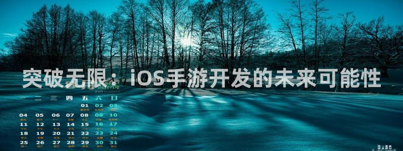 星空93299娱乐官网：突破无限：iOS手游开发的未来可能性