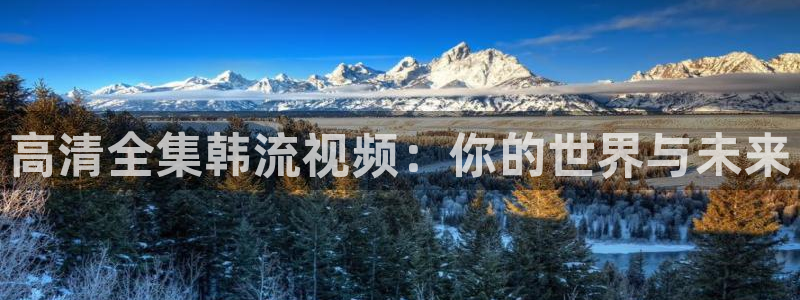 nba劲爆体育在线直播：高清全集韩流视频：你的世界与未来